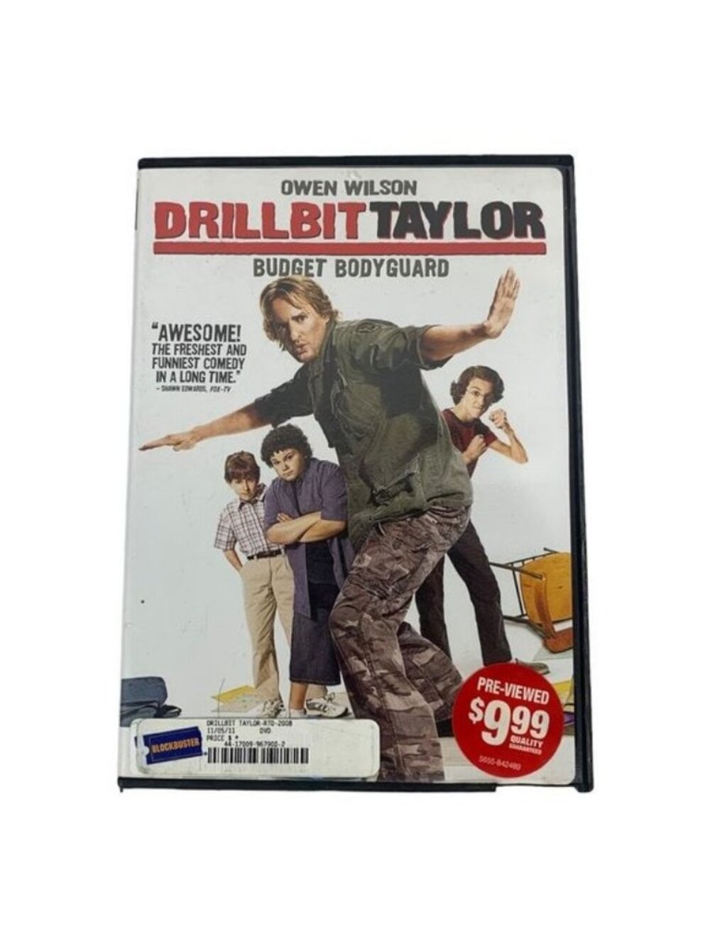Drillbit Taylor Owen Wilson Paramount Pictures DVD Comedy 2008